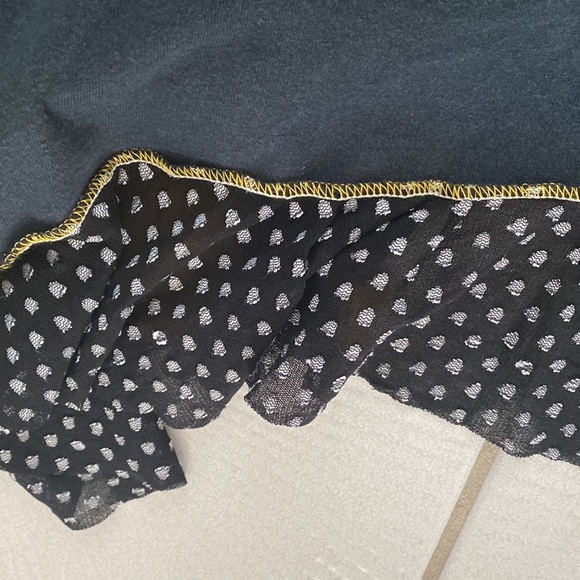 Vintage Styles Ever After Bob Dylan hand made vest black with black lace OS - Picture 3 of 8